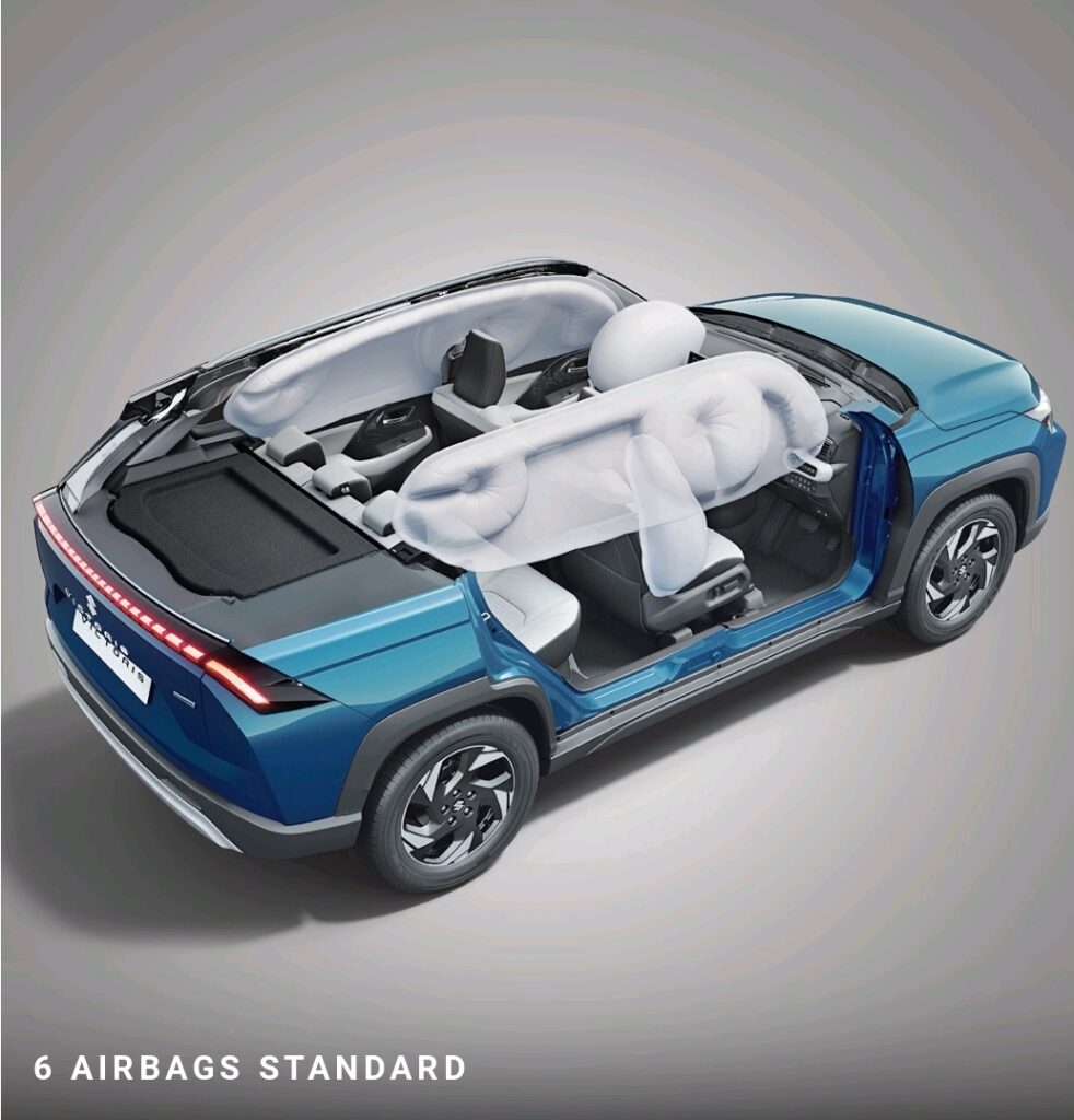 Maruti Suzuki Victoris 6 Airbags
