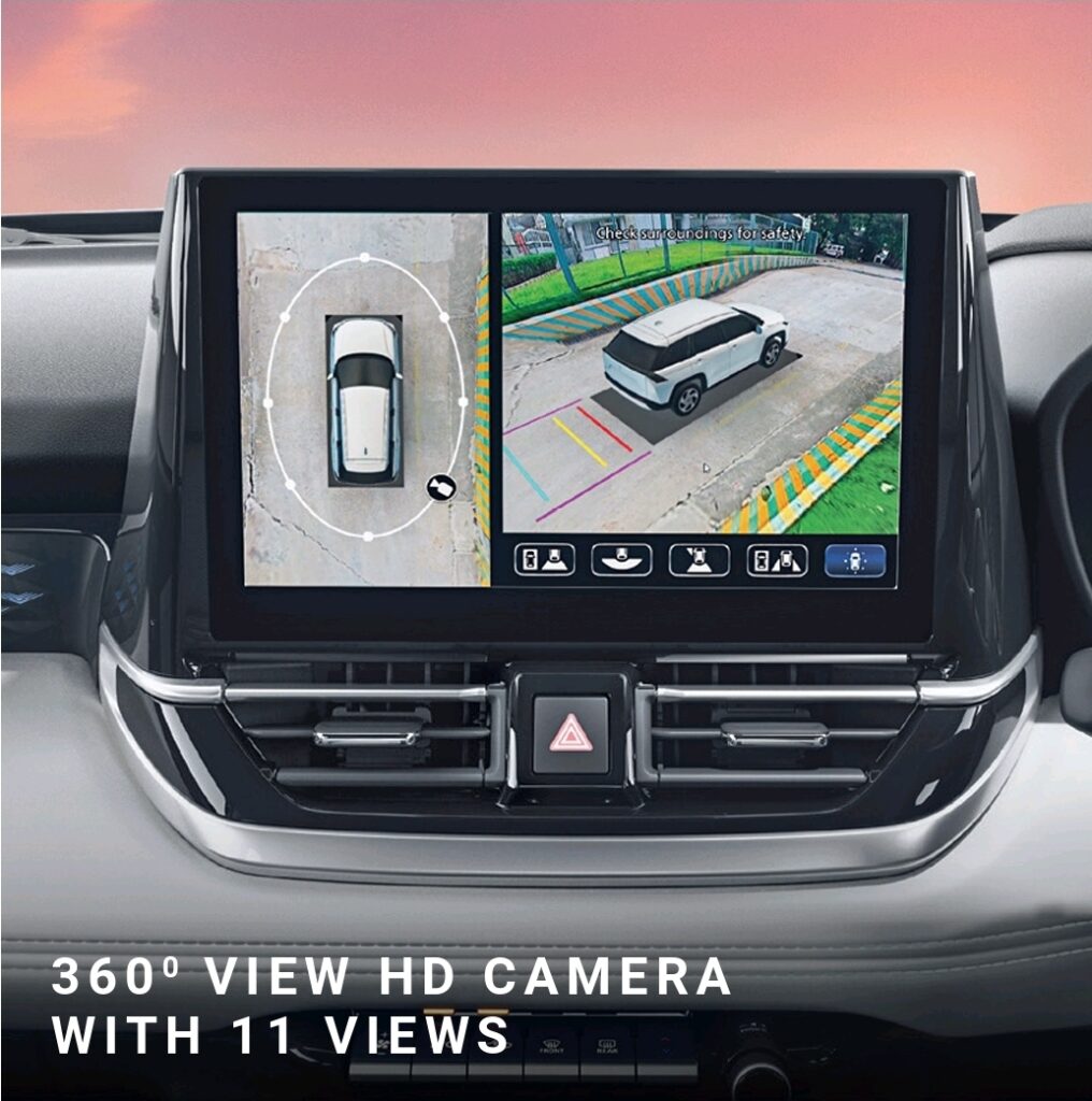 Maruti Suzuki Victoris 360-degree angle view.

