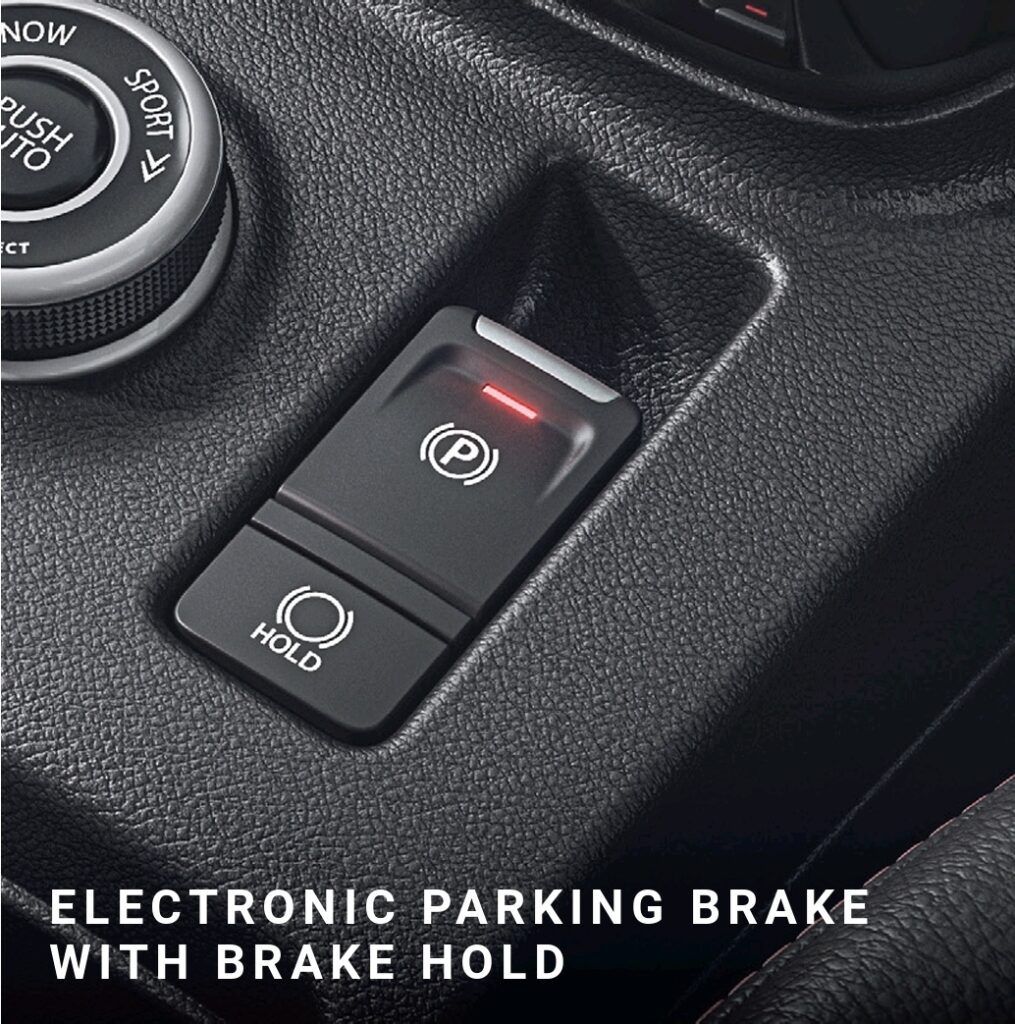 Maruti Suzuki Victoris electronic parking brake